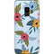 Blue Fall Flowers Galaxy S9 Skin